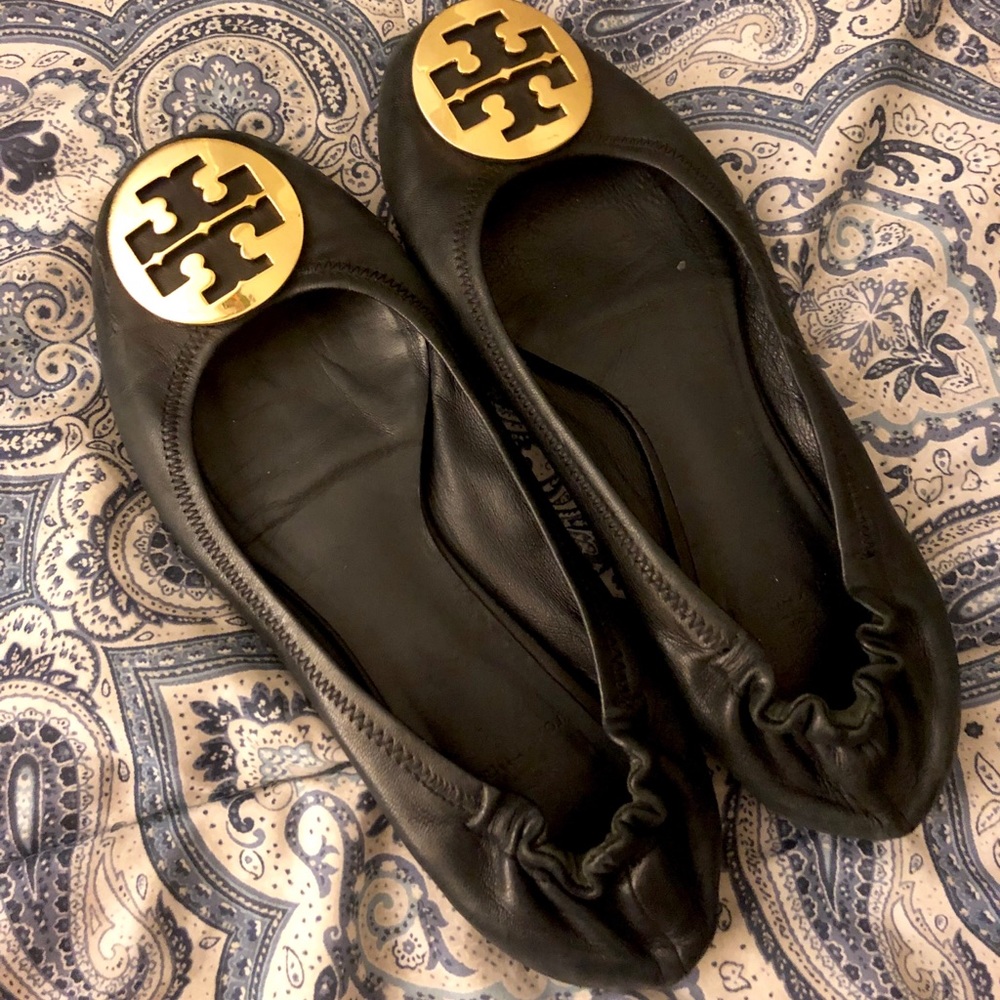 Tory Burch Minnie Ballet Flats (used)